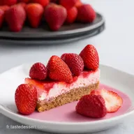 Recettes Desserts Fraises Fraisier Facile le Go&ucirc;t du Paradis