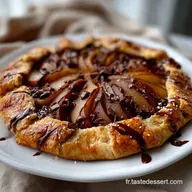 Galette Poire Chocolat : Notre Version Rustique Sans Amandes