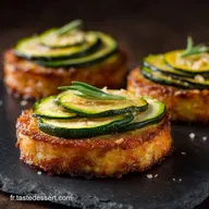Galettes de Courgettis croustillantes Le secret du Soleil de Provence