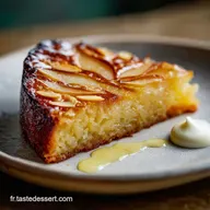 G&acirc;teau Amandes Poires Maison