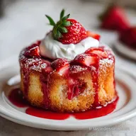 G&acirc;teau Tremblement Terre Fraise pour 12 Portions