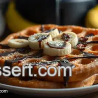 Gaufres au Airfryer : Banane, Noix et Chocolat en 10 Minutes !