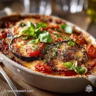Gratin daubergines sauce tomate et basilic : Recette proven&ccedil;ale l&eacute;g&egrave;re