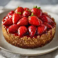 Gratin De Fraises Aux Amandes