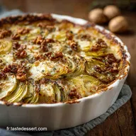 Recettes de l&eacute;gumes de Janvier Gratin Racines Comt&eacute; Cro&ucirc;te Noix