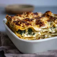 Lasagnes Ch&egrave;vre &Eacute;pinards : Recette V&eacute;g&eacute;tarienne Ultra-Cr&eacute;meuse
