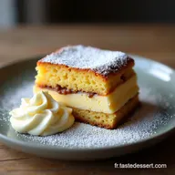 G&acirc;teau Z&eacute;br&eacute; Moelleux Le Go&ucirc;ter Parfait Vanille Chocolat