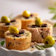 Mini Cakes au Thon et Olives : Recette Ap&eacute;ritif Facile et Moelleux