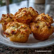 Muffins Chorizochvre Apritif Moelleux Au Got: Id&eacute;e Facile