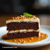 Naked Cake Chocolat Vanille Caramel Mon Secret Rustique