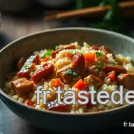 Nouilles Poulet Wok: Recette Savoureuse et Facile &agrave; Pr&eacute;parer