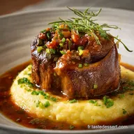 Osso Buco de Buff Recette authentique de buffle brais&eacute; Milanaise