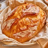 Pain Blanc Cocotte en 3h 55min