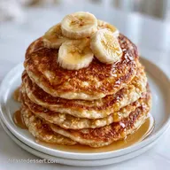 Moelleux Pancakes Banane Flocons Avoine