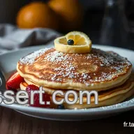 Pancakes Citron Pavot : Un Brunch &agrave; la Fran&ccedil;aise Facile et Gourmand