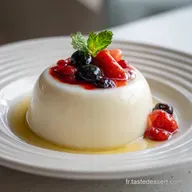 Recette Panna Cotta Agar Agar Pour 4 Servings
