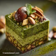 P&acirc;te de pistache Recette maison pure lor vert de la p&acirc;tisserie