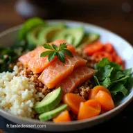 Poke Bowl au Saumon Avocat et Riz La Recette Facile et Saine