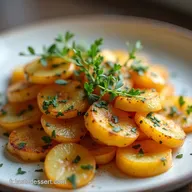 Recette Pommes De Terre Saut&eacute;es Croustillantes &agrave; lAil Persil