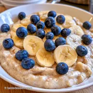 Porridge Garni Aux Fruits en 15 Minutes