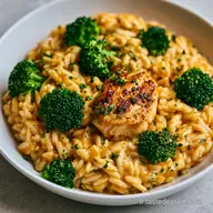 Poulet Brocoli Orzo: One-Pot Creamy
