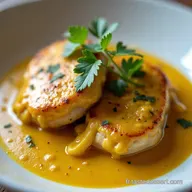 Poulet au Curry et Lait de Coco Cr&eacute;meux et Rapide