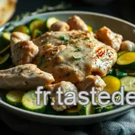 Poulet saut&eacute; aux courgettes & herbes de Provence: Ma recette saine et gourmande