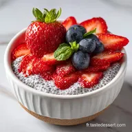 Pudding aux graines de chia Overnight Prep