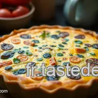 Quiche L&eacute;gume Facile: Un Jardin Gourmand dans Votre Assiette!