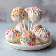 Recette Cake Pop : M&eacute;thode Sans Moule avec Quatre-Quart (25 Pi&egrave;ces)