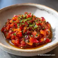 Recette d'Ezme Turque : Salade Tomates et Piments