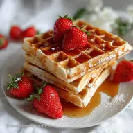 Recette de Gaufres Facile: Croustillantes en 25 Min