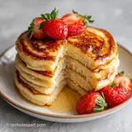Pancake Sans Oeufs : Moelleux et A&eacute;r&eacute;