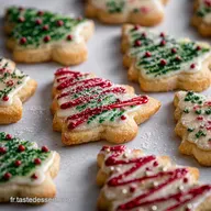 Recette Sabl&eacute;s de No&euml;l Facile en 25 Minutes