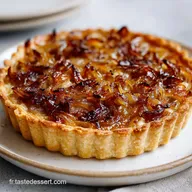 Recette Tarte &agrave; l'Oignon pour 6 Servings