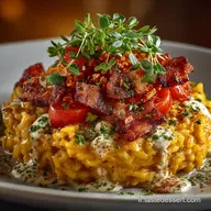 Risotto au Potiron et Bacon La Recette dAutomne Cr&eacute;meuse