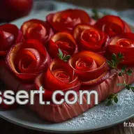 Roses aux Pommes Feuillet&eacute;es : Un Dessert Bluffant Facile !