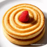 Sabl&eacute;s Spirale VanilleChocolat Fraise la Gourmandise Facile