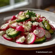 Salade De Concombre Radis Et Feta : L'Id&eacute;e Repas L&eacute;ger Id&eacute;al