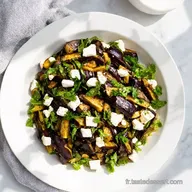 Salade Aubergines R&ocirc;ties Feta Ma Recette Ensoleill&eacute;e Facile