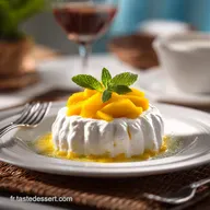 Salade de mangue &agrave; la Chantilly Le secret pour une cr&egrave;me ultral&eacute;g&egrave;re