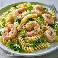 Salade de P&acirc;tes aux Crevettes fa&ccedil;on C&eacute;sar