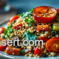 Salade de Quinoa aux L&eacute;gumes Grill&eacute;s : Un Repas Facile et &Eacute;quilibr&eacute;