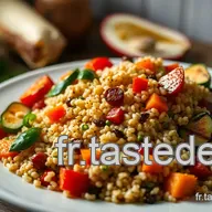 Recette &Eacute;quilibr&eacute;e Facile : Salade de Quinoa et L&eacute;gumes Grill&eacute;s