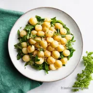Salade Gnocchis Po&ecirc;l&eacute;s Le Bonheur Estival &agrave; lItalienne