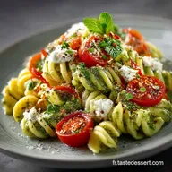 Salade de p&acirc;tes au pesto et &agrave; la ricotta : la recette &eacute;t&eacute; facile