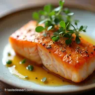 Pav&eacute;s de Saumon Miel et S&eacute;same Recette Facile au Four