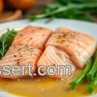 Recette saumon epinard facile : Saumon tendre & sauce citronn&eacute;e