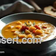 Soupe de Ch&acirc;taignes et Potimarron : R&eacute;confort de l'Automne