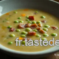 Soupe de Pois Cass&eacute;s Cr&eacute;meuse &agrave; la Fran&ccedil;aise : Un Plat R&eacute;confortant